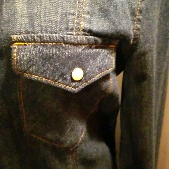 NWT Gap Western Denim Dress - Picture 3 of 9